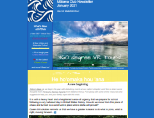 January 2021 Newsletter