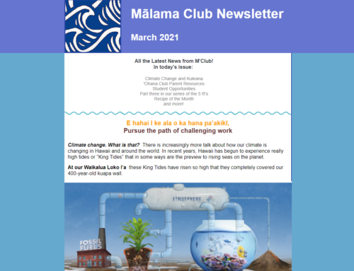 March 2021 Newsletter