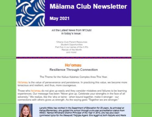 May 2021 Newsletter