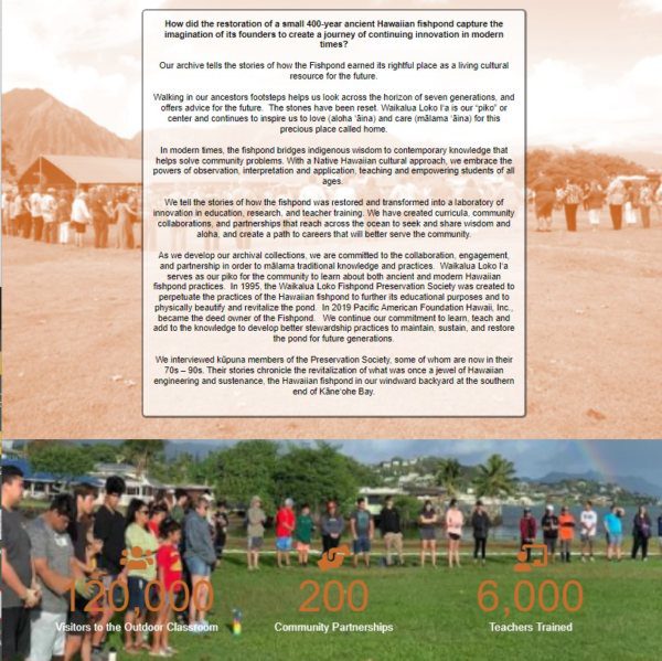 Pacific American Foundation The PAF 'Ohana